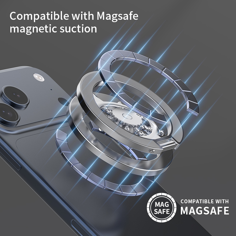 Magnetic Phone Ring Holder Fin - огляд і ціна Desk Accessories